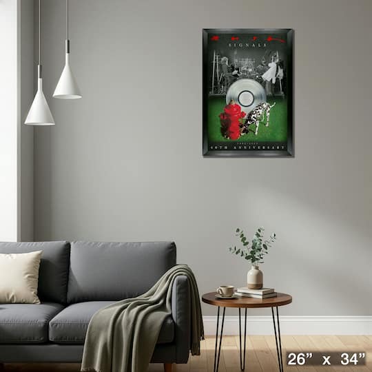 Rush Signals 40th Anniversary Frame 26" x 34"